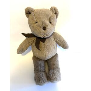 Pottery Barn Kids 17" Brown Bow Teddy Bear Plush PBK Plush SOFT 17 inch